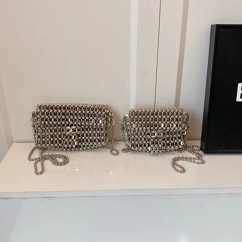 PU Sense of Luxury Solid Color Evening Bags Hollow Out Temperament 2025 Hot Sale Ladies Bags Versatile Fashion Shoulder Bags view 5