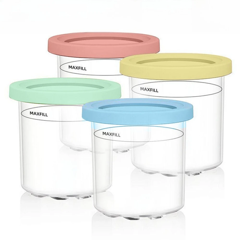 

Creami Pint Containers for Ninja Creami Pints and Lids 16oz NC301 NC300 NC299AMZ NC290 Series Ice Cream Containers
