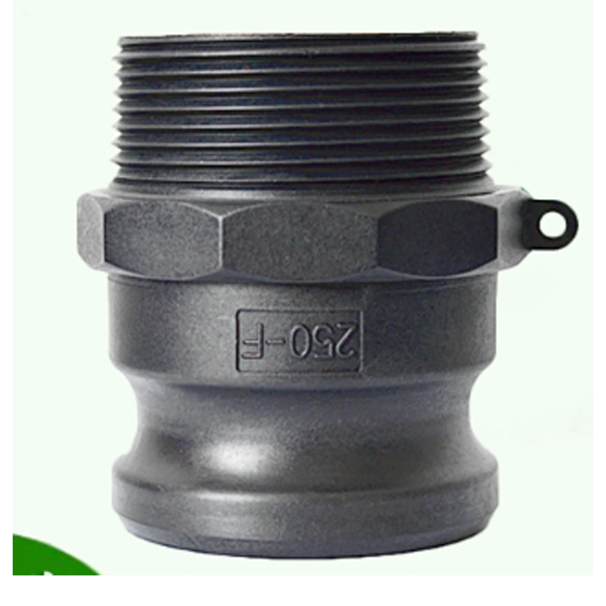 2 polegadas tipo F plástico PP conexão rápida acoplamento de mangueira flexível tipo E acessórios Camlock