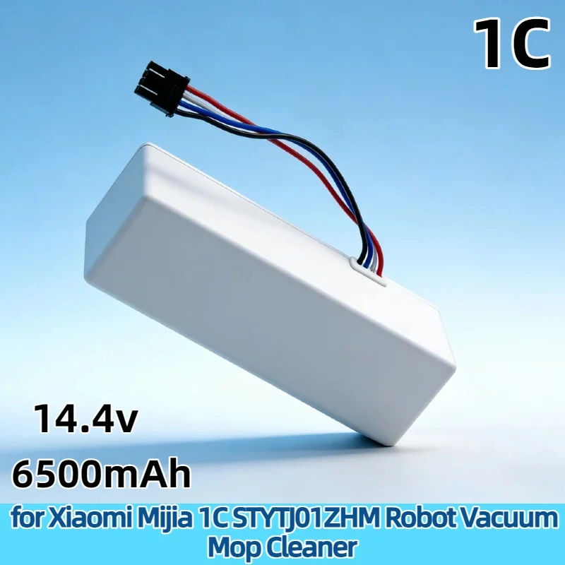 

12800mAh High Capacity Li-ion Battery – P1904-4S2P-MM Ideal Replacement for Xiaomi Mijia 1C STYTJ01ZHM Robot Vacuum Mop Cleaner
