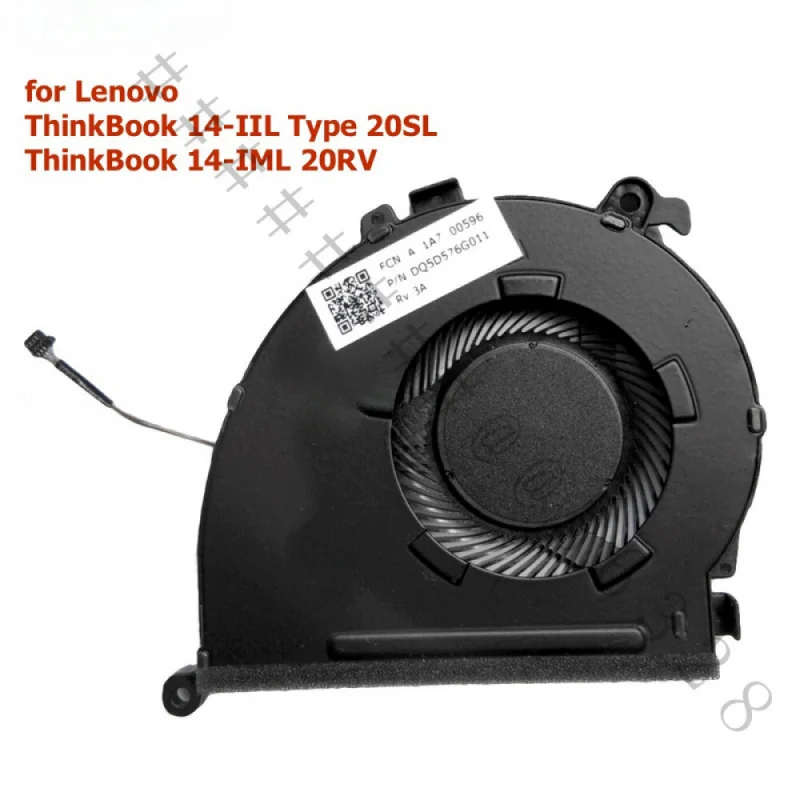 AA+For Lenovo ThinkBook 14-IIL 20SL 14-IML 20RV PN DQ5D576G011 New CPU Cooling Fan Heatsink Cooler