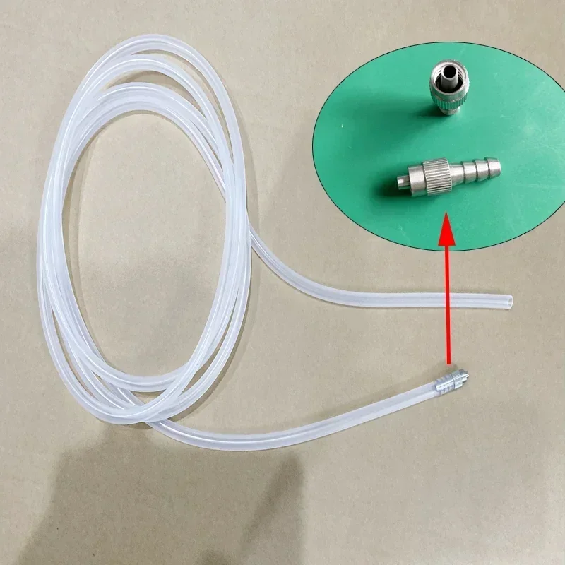 Luerlock Connector En Siliconen Slang Filter Snelle Connector Siliconen Buis