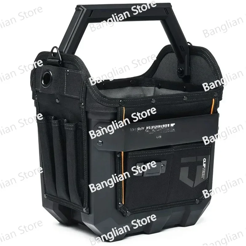 Electrician Repair Kit 12 Inch Hard Bottomed Tool Bag Sturdy Easy Hardware Storage Portable Suitcases for Tools