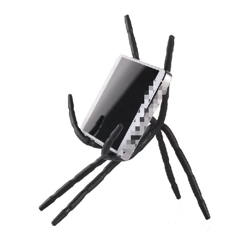 Metal Phone Lazy Desk Creative Stand Deformable Metal Core Silicone Coated Octopus Stand Spider