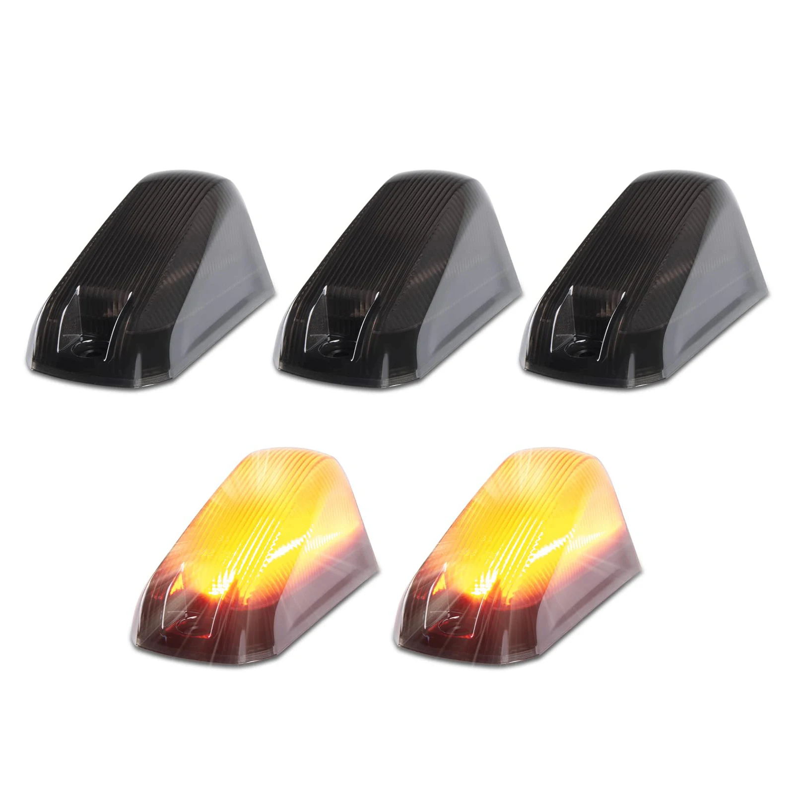 العنبر 12 فولت تيار مستمر LED سيارة كابينة سقف ماركر ضوء مجموعة ل دودج رام ProMaster 1500 2500 3500 (facelift) 2014-2025 #4