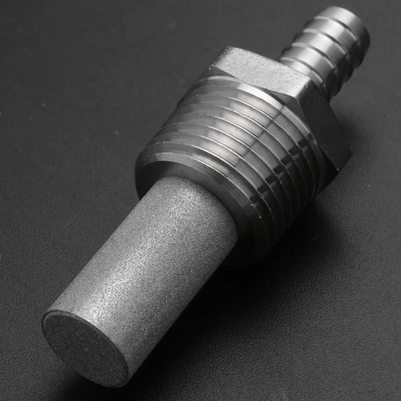 Pietra di aerazione della pietra di diffusione dell'ossigenazione in linea della produzione di birra domestica 1/2 Npt pietra di carbonatazione