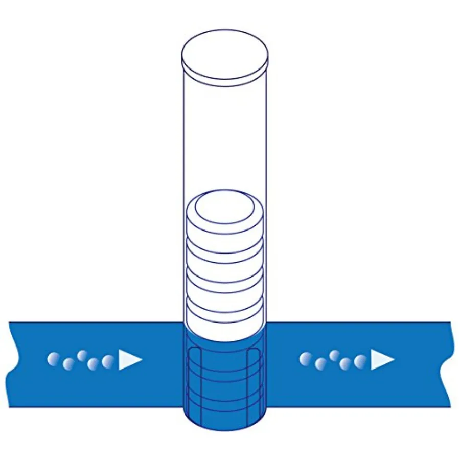 Septic Chlorine Tablet 12 Pail Value Pack 6 Tablet Pails 24.6 lbs Ideal for Septic System Maintenance and Wastewater Treatment