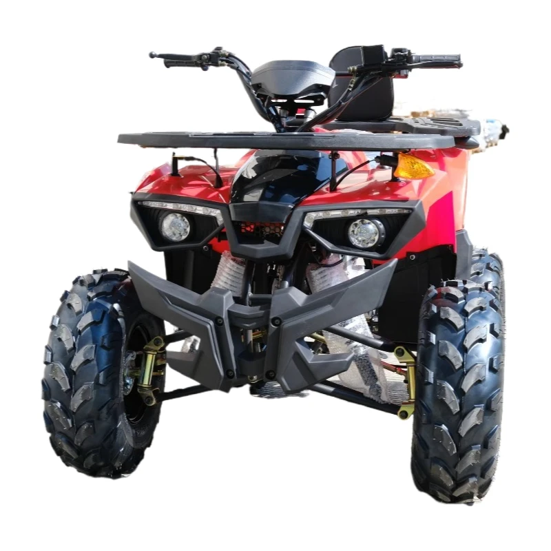 125cc ATV Quad Bike 4 Wheeler for Kids Youth Adults Off-road 4-Stroke Electric Start All Terrain Sport Farm Utility Vehicle