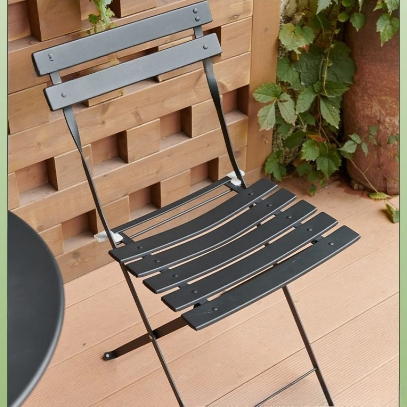 

Nordic Style Folding Leisure Chair Simple High Chair