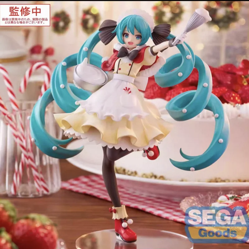 【أصلي 100%】سيجا هاتسون ميكو سلسلة لوميناستا "هاتين ميكو" مجموعة عيد الميلاد 2025 نموذج سلسلة شخصية كرتونية طقم جراج