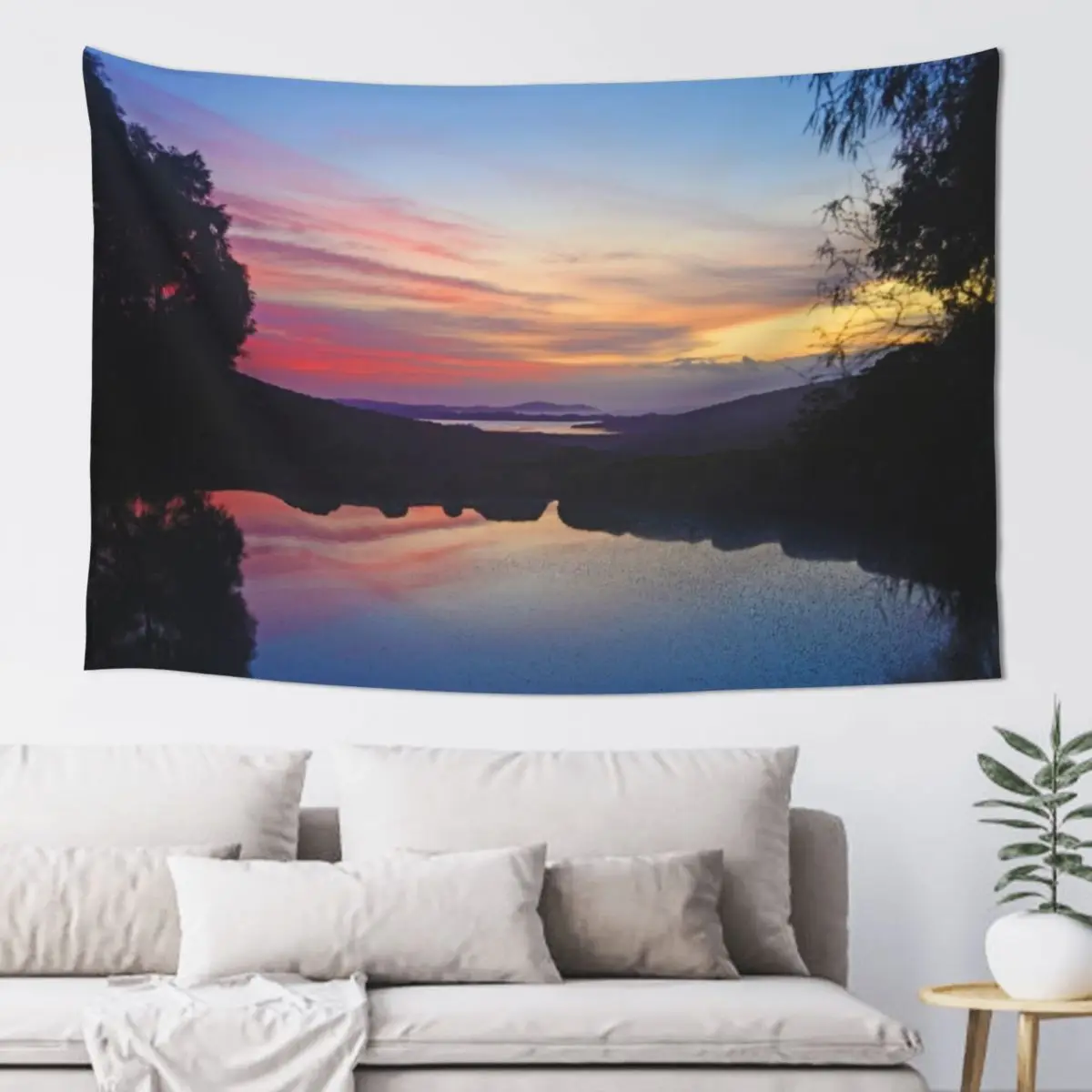 

Sunrise Reflections Tapestry Cute Decor Room Ornaments House Decoration Tapestry