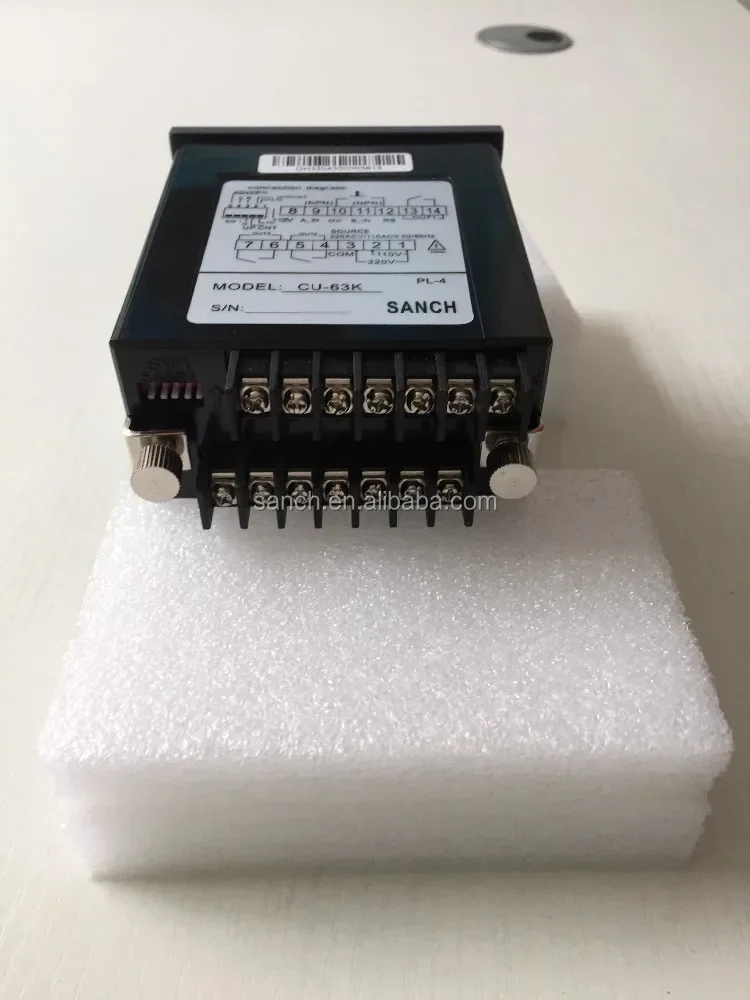 Intelligenter 6-stelliger digitaler Impulszähler mit max. 9999 Intelligenz