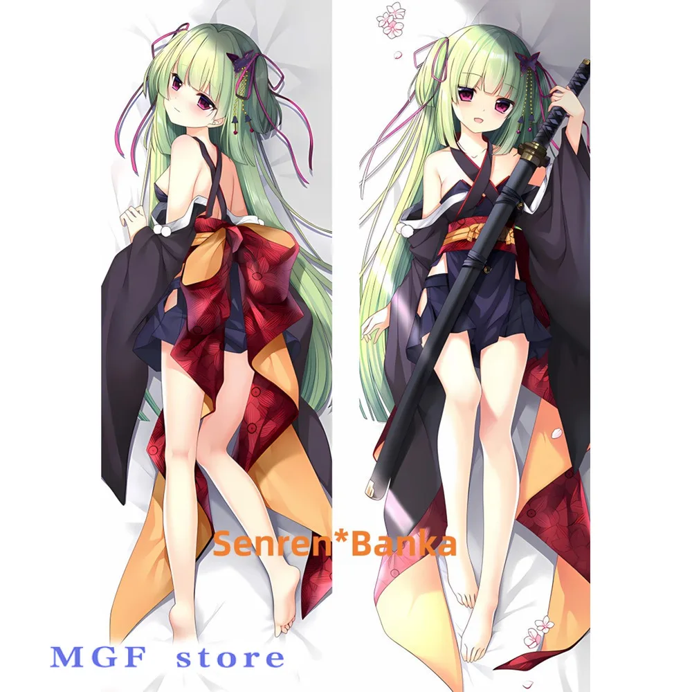 

Dakimakura Anime Pillow Case Senren*Banka Double-Sided Print Of Life-Size Body Pillowcase Gifts Can Be Customized