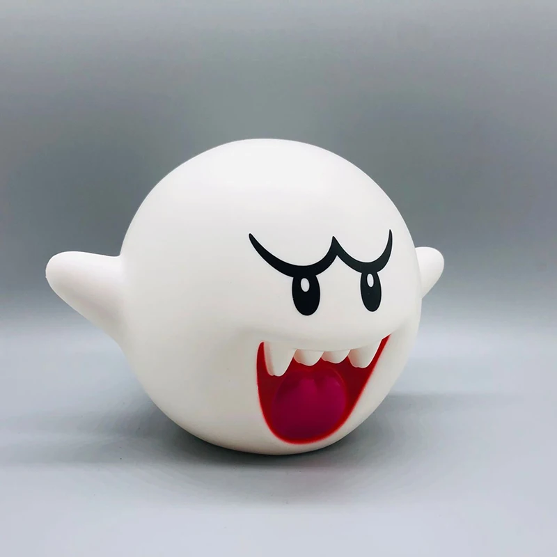 Figuras de acción de Super Bros Marios Boo, juguetes de figuras de Anime, regalos de luz Boo para niños, regalos bonitos para niños, regalos de Navidad JAKKS