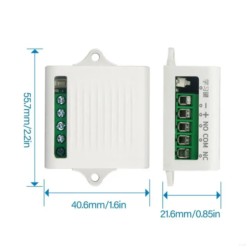 2025 Neues 6 V bis 24 V kontrolliertes LED -Licht -Fernbedienungsschalter für die Home Dekoration und Sicherheitssysteme