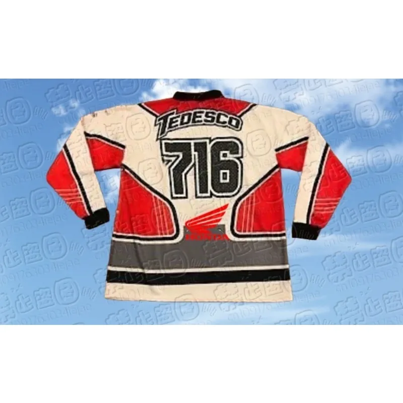 

2025 Honda Motorcycle Quick Dry Jersey Long Sleeve Breathable Racing Shirt Comfortable Dirt Bike Gear for Daily Outdoor Use