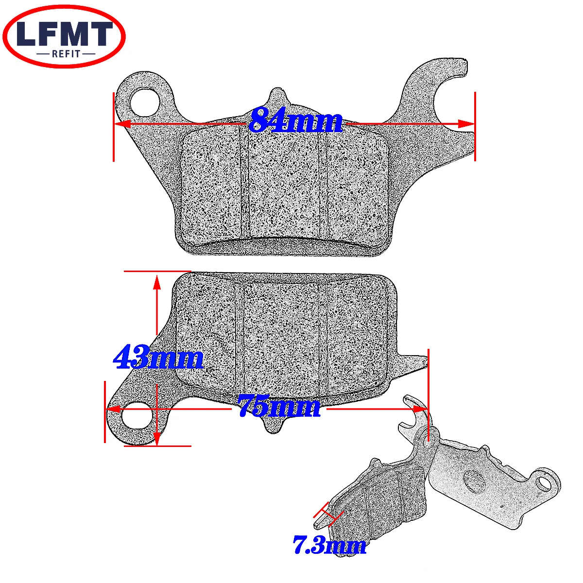 Motorcycle front and rear brake pad kit combination For NGT NQiGT N1/N1S/M+/NQi/NQi pro M+/UM/US/U1b/U1c/U+/G1/GO/UQi U1/UM