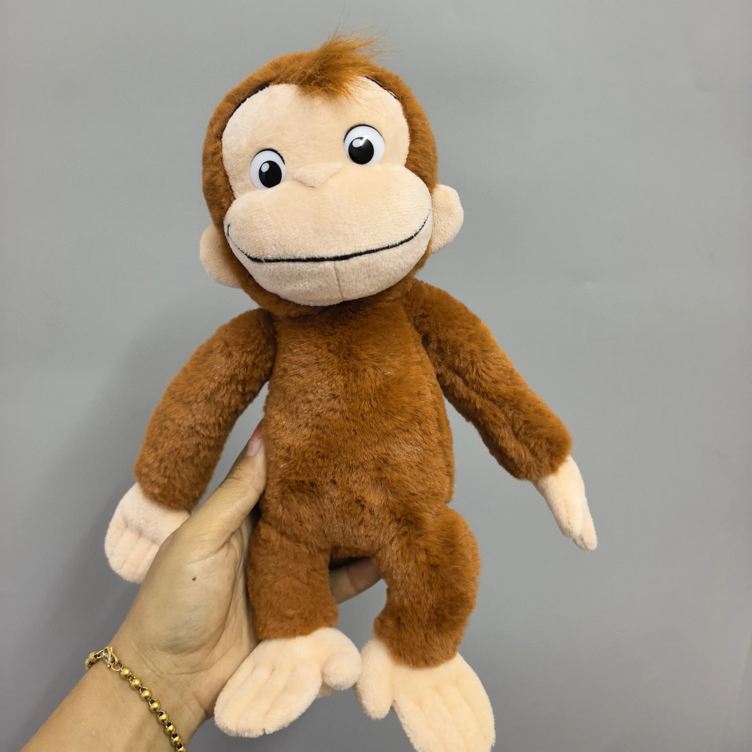 Beijing Universal Resort Park Curious Little Monkey Stuffed Toy Lovely Monkey George Plush Doll Children's Birthday Gift