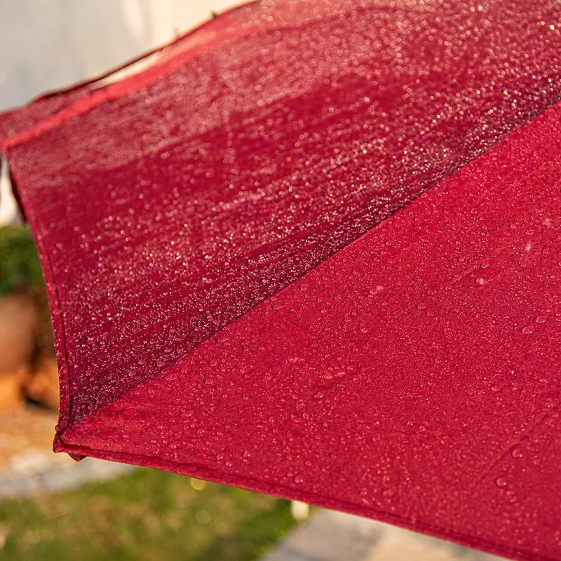 3m Roman Parasol Large Patio Umbrella Outdoor Sunshade UV Protection Rainproof Garden Courtyard Market Stall Canopy