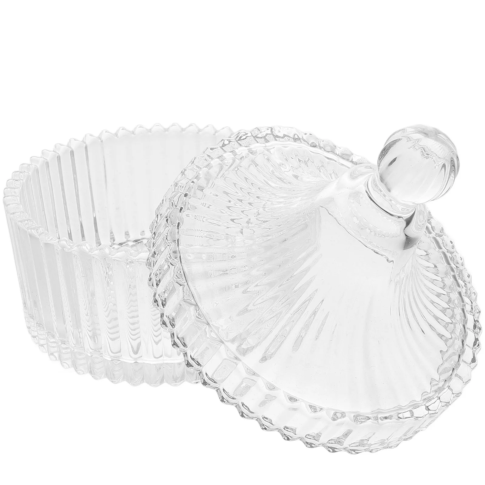 حامل زجاجي عتيق، شموع شفافة شفافة، وعاء زخرفي، تصميم متعدد الوظائف، ديكور منزلي أنيق، صغير