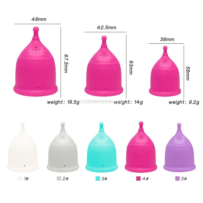 Silicone Washable Feminine Hygiene Menstrual Cup Sterilizer Feminine Hygiene Woman Menstrual Period Sterilizing Box Collector