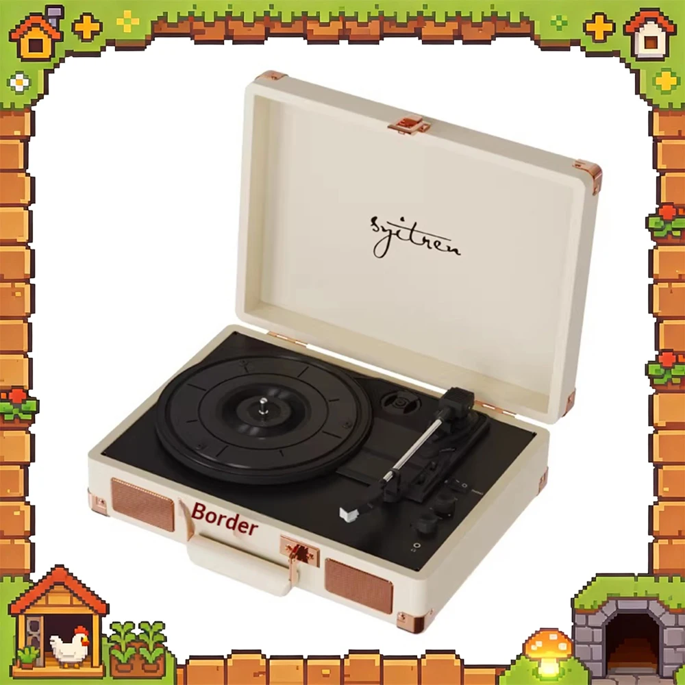 

Проигрыватель виниловых пластинок SYITREN sn01 с поддержкой Bluetooth, внешним входом RCA и качественным звуком без потерь. Отличный подарок.