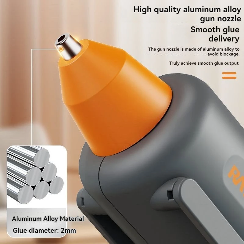 20W Home Grade Hot Melt Glue Gun DIY Hot Melt Gun 180℃ Household Handmade Small Glue Gun Electric Repair Tools With Glue Stick