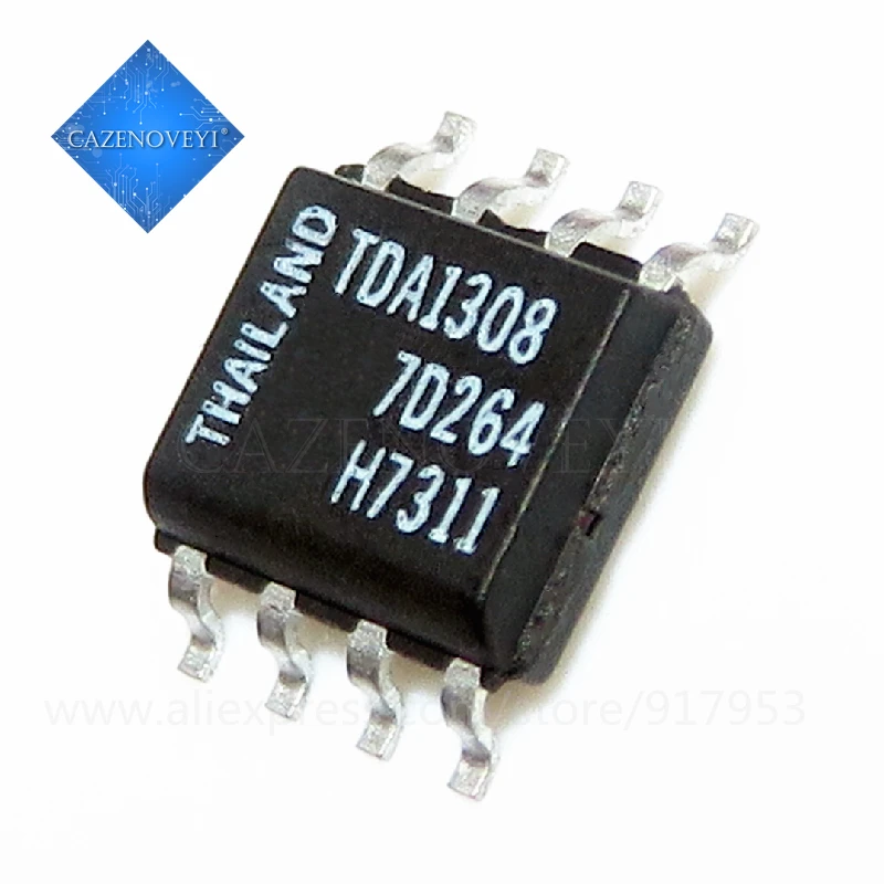 10pcs/lot TDA1308T / N1 TDA1308T TDA1308 SOP-8 new original Immediate delivery In Stock