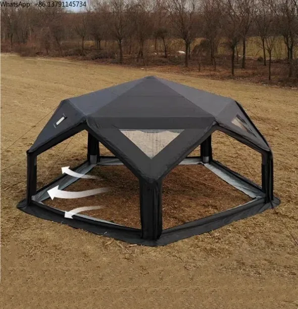 

Luxury Outdoor Camping Air Dome Tent Waterproof Inflatable Tent for Family Party