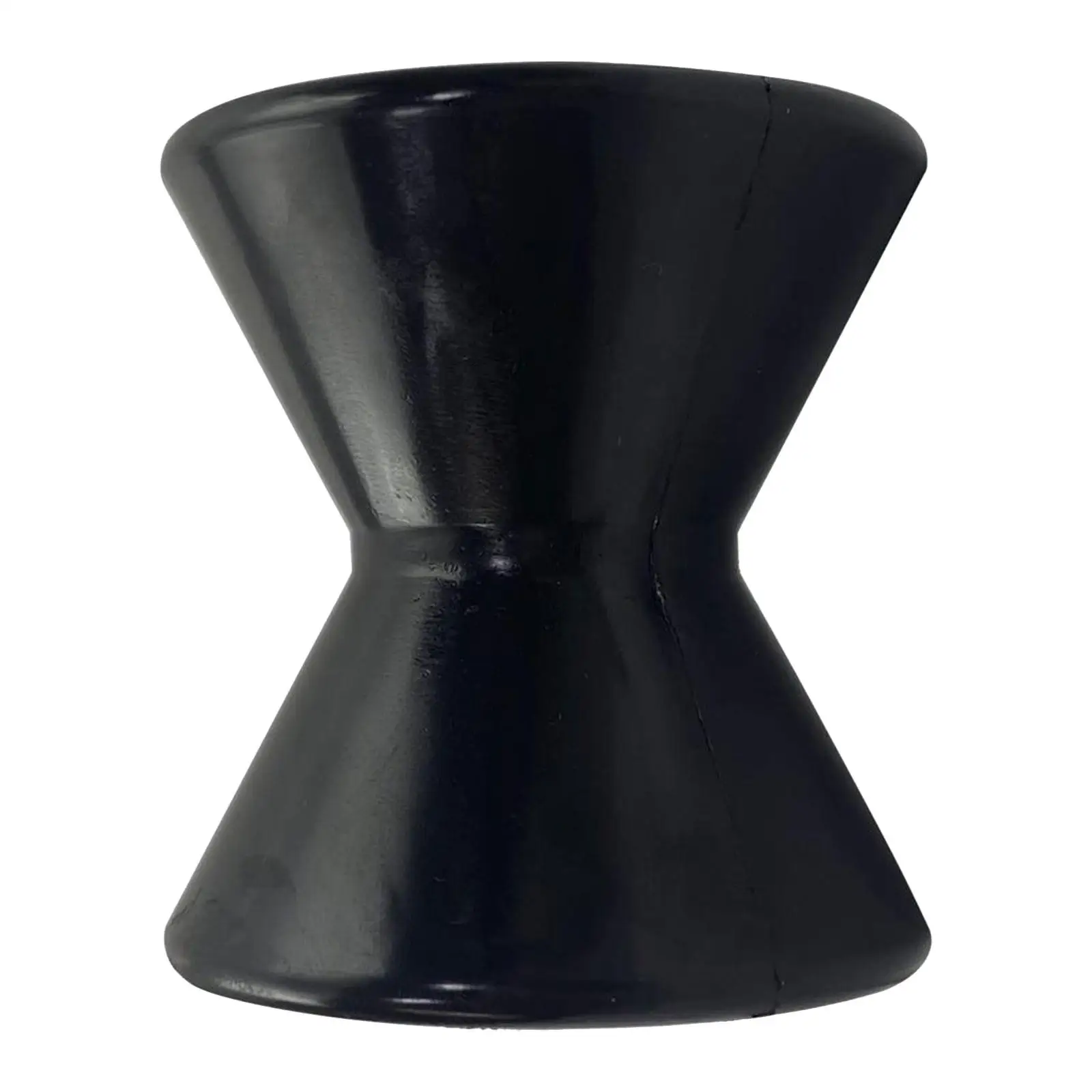 Busur rol 3 '/3.5' perahu Trailer busur profesional suku cadang pengganti hitam suku cadang kinerja tinggi karet busur Roller aksesoris