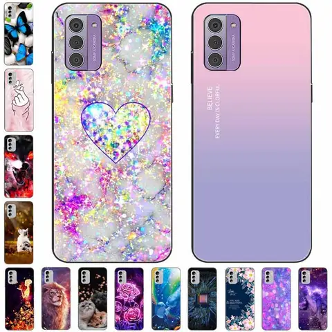 Capa de Silicone TPU Macia e Moderna para Nokia G42 5G - Capa Traseira Protetora e Adorável para Nokia G42
