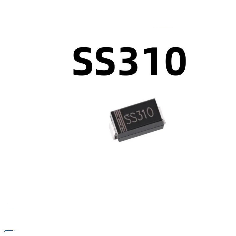 1100PCS SS310 SMD SR310  Schottky Barrier Rectifier Diode 3A 100V DO-214AC SMA