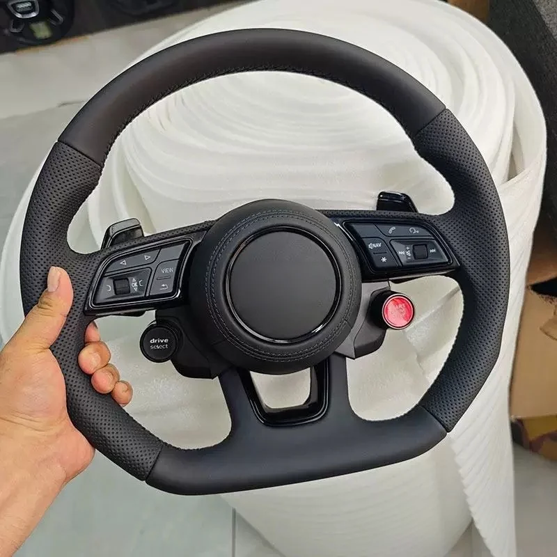 With Heating Upgraded Sports Multi-Function Steering Wheel For Audi A6 A7 A4 B8 B8.5 B9 S3 S4 S5 S6 C7 Q8 RS3 RS6 A5 A6 C7