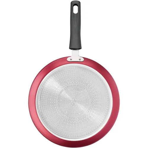 TEFAL Daily 2X  Chef Red Non-stick Induction Pancake Pan 25cm Thermo-Fusion™ indüksiyon taban 2021 Model Ürün, Yemek pişirici