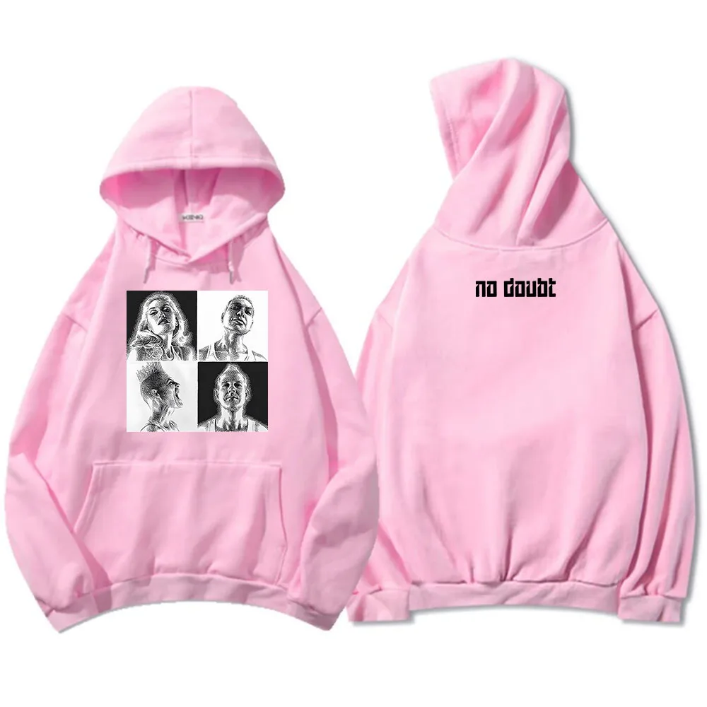 لا شك المجال لاس فيغاس هوديس الرجال النساء ملابس طويلة الأكمام عادية قمصان سويت شيرت بقلنسوة الجرافيك سوداديراس الشارع نمط هودي #5