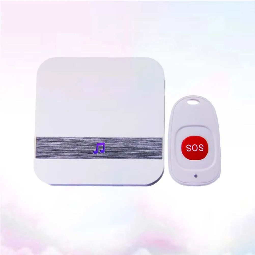 

Wireless Emergency Alarm Caller For Elderly Patient Button Loud Sound Long Distance Help Call Remote Doorbell