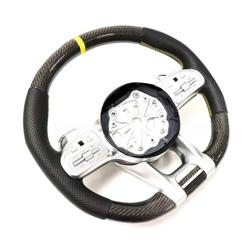 OEM  Steering Wheel Carbon Fiber Cover for a C E G Class GLC GLE CLS Models Enhanced Grip Heat Resistant