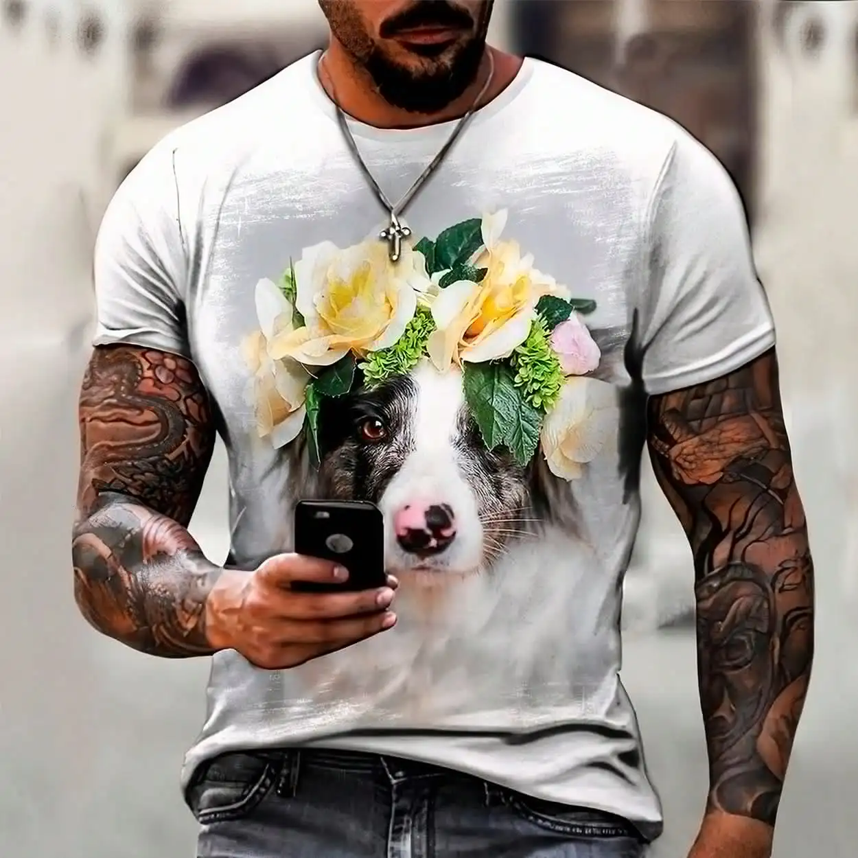 Border Collie 04 Dog T-Shirt