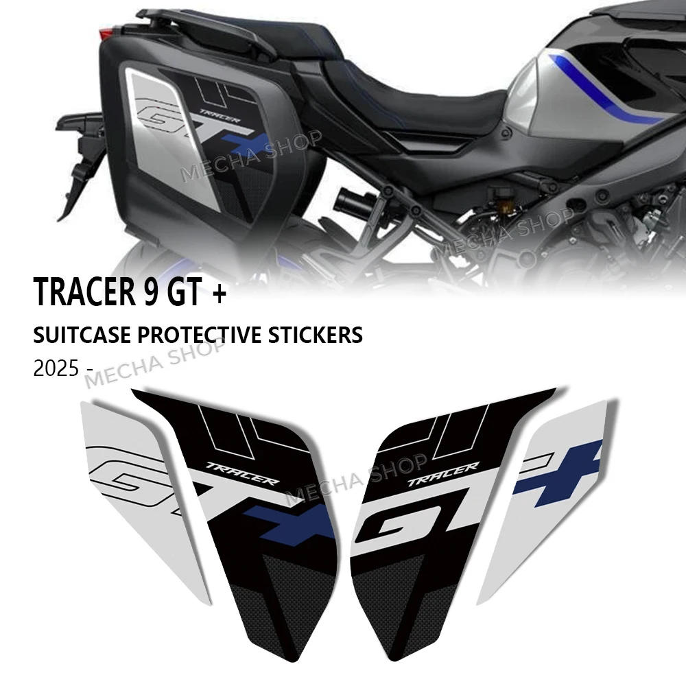 

Tracer 9GT + защитный комплект наклеек для мотоцикла, наклейки для Tracer 9 GT Plus 2025, наклейки на чемодан