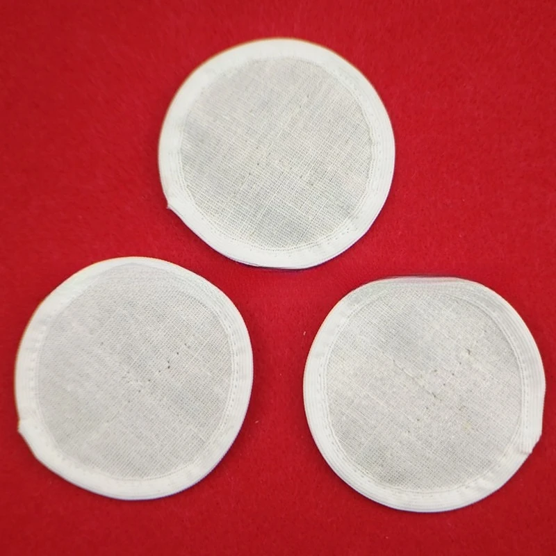 5pcs/10pcs Thickened Moxibustion Warm Moxibustion Insulation Pad, Moxa Velvet Pad, Circular Moxibustion Pad, Anti Scalding Pad