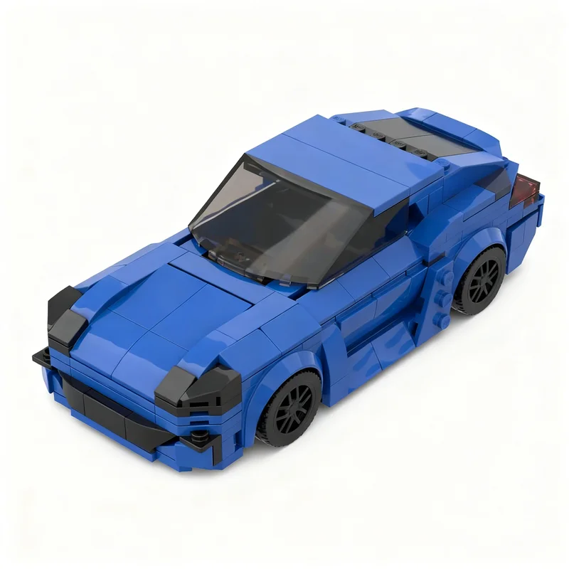 

355 деталей MOC Конструктор «Субару BRZ City Champions», развивающая игрушка, архитектурный конструктор, креативный подарок на Рождество для детей