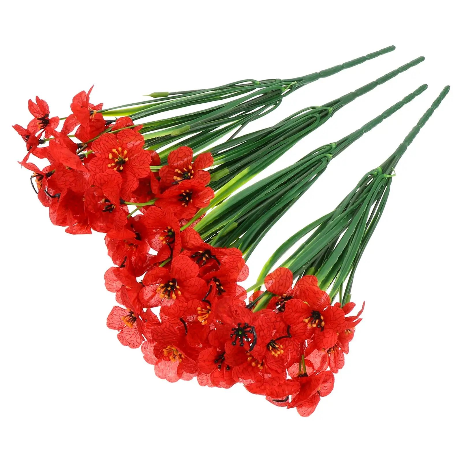 

Simulated Violet Ornaments Artificial Flowers Vintage Dried Wedding Dining Room Decor Plastic Faux Indoor Bride Decorative Fake