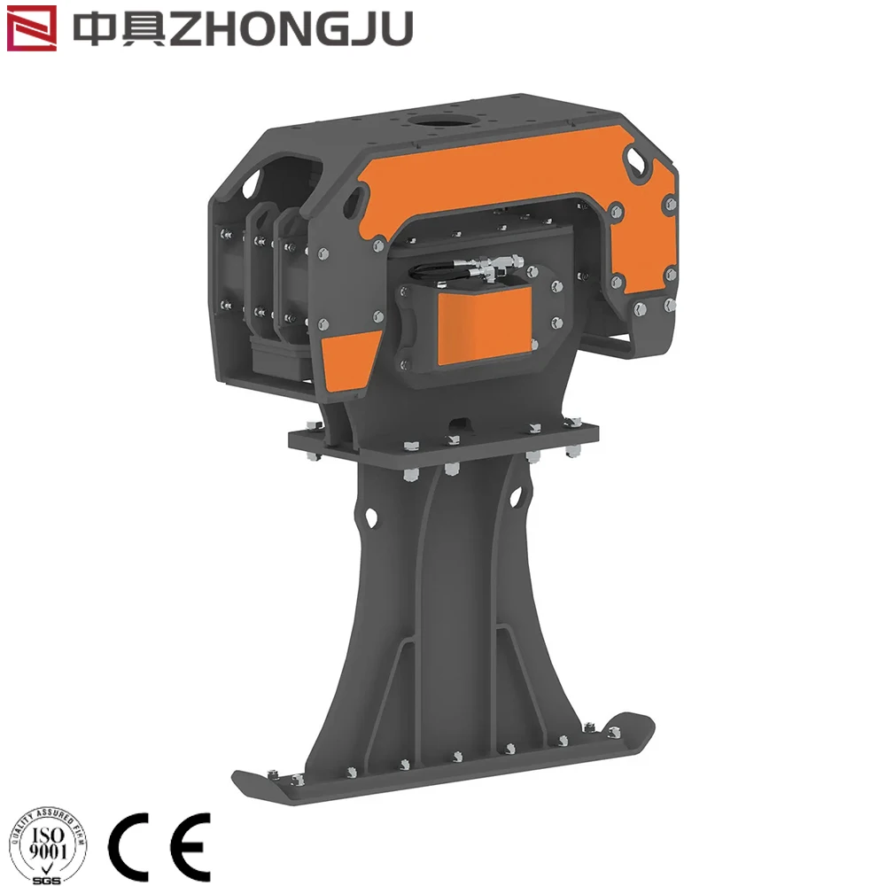 Excavator Hydraulic Vibrator Excavator Plate Tamper hooker Hydraulic Tamper Small Internal Combustion Tamper