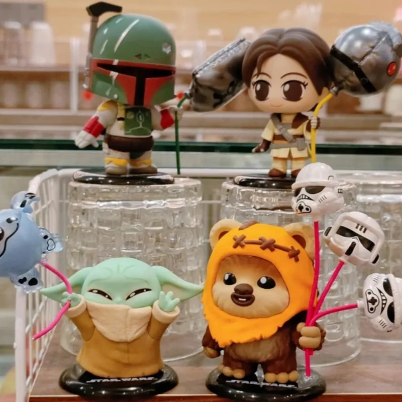 新しい本物のスターウォーズバルーンコスビボブルヘッドコレクションブラインドボックスおもちゃサプライズミステリーボックスかわいい子供カスタマイズされたギフト