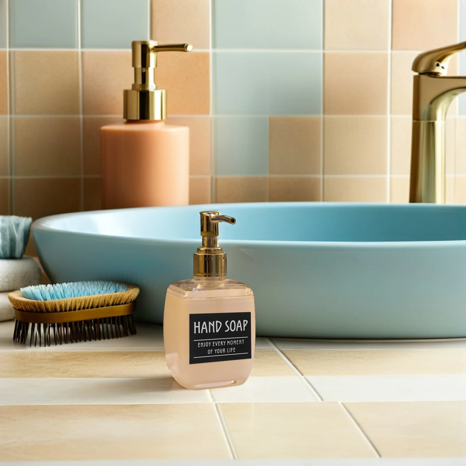 

60Pcs Waterproof Bathroom Labels Stickers for Shampoo Conditioner Body Wash Lotion Soap Dispensers Jars Glass Plastic Containers