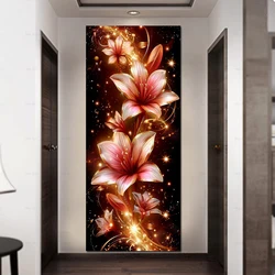 5D Diamond Painting Kit DIY Fantasy Flowers Full Square Round Rhinestone Cross Stitch Handmade Mosaic Home Decor Gift
