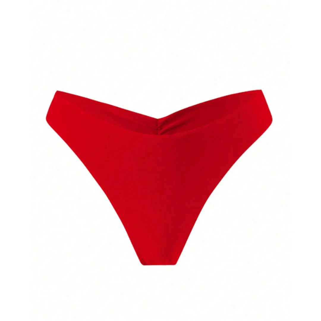 S - XL 2026 Neuer Scrunch Butt Tanga Bikini-Unterteil Badehose Damen Bademode Brasilianische Tanga-Höschen Unterwäsche V8050 – Detail 7