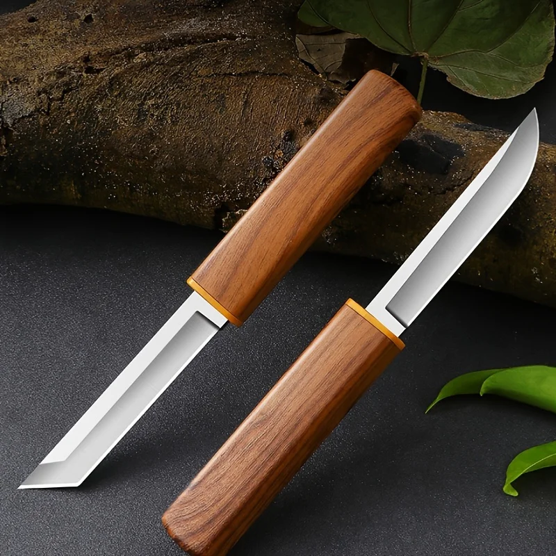 1pc, fruit knife, mini Samurai sword, comfortable handle sword letter opener for display collection gifts, outdoor knife L9195 - view 5