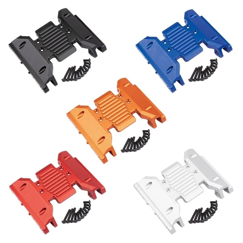 

Durable Gear Box for Protection Base Transmission Skid Plate 1:24 Full Scaled Part for Remote Control 4WD Axial SCX6 R/C 15UB
