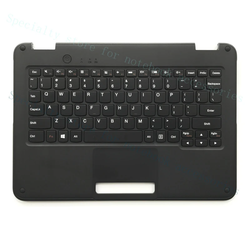 

A+ 5CB0P18543 Новая накладка на клавиатуру с подставкой для рук для Lenovo 300e N24 Winbook US